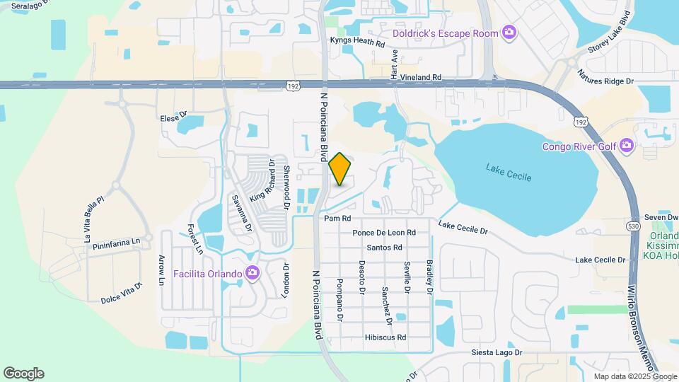 2745 N Poinciana Blvd Map and Location Details