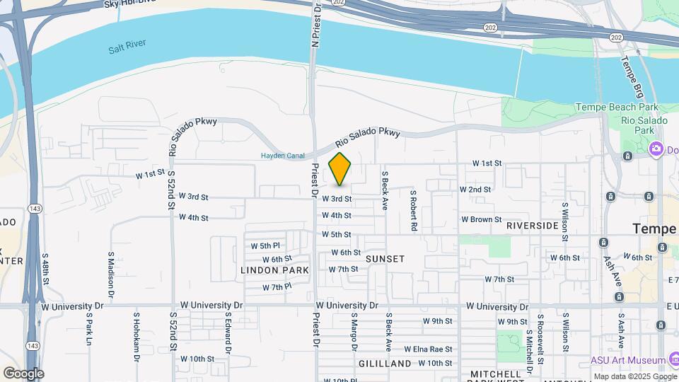 1314 W 3rd St, Unit 1314 W 3rd apartment 3 Mapa y Detalles de la Ubicación