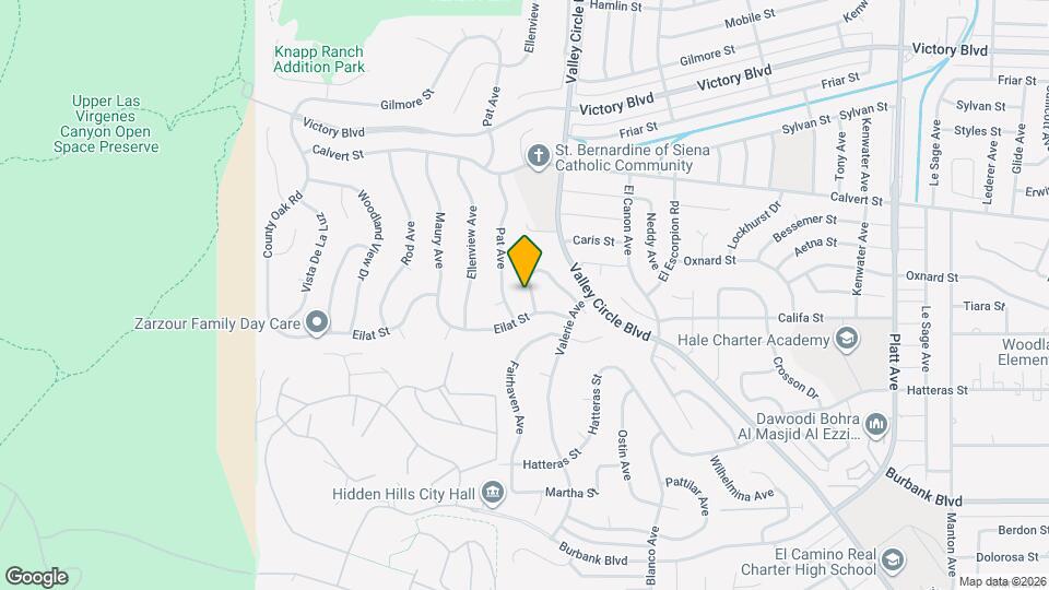 24445 Clipstone St Map and Location Details