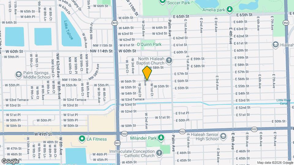 5591 W 2nd Ave Map and Location Details