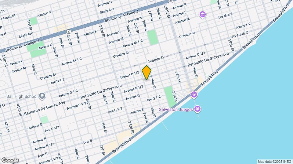 2924 Avenue P 1/2 Map and Location Details