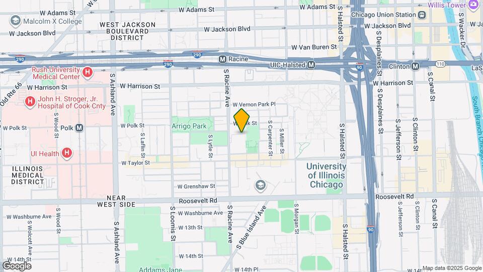 824 S May St Map and Location Details