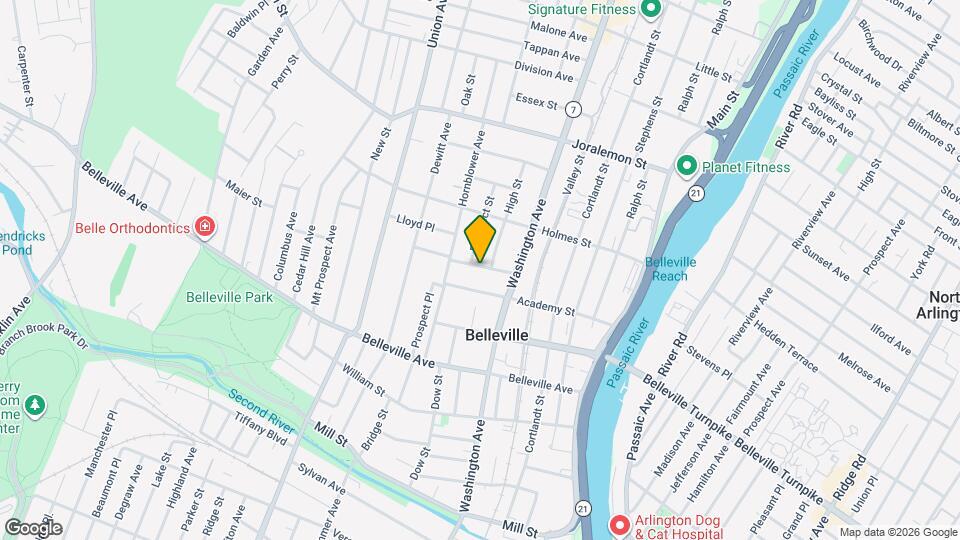 33 Van Houten Pl Mapa y Detalles de la Ubicación