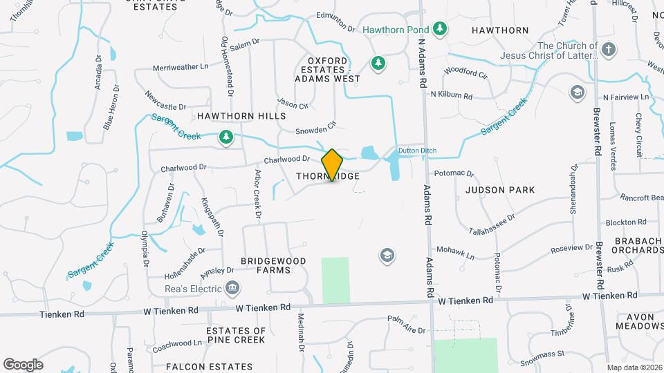 3349 Rocky Crest Dr Mapa y Detalles de la Ubicación