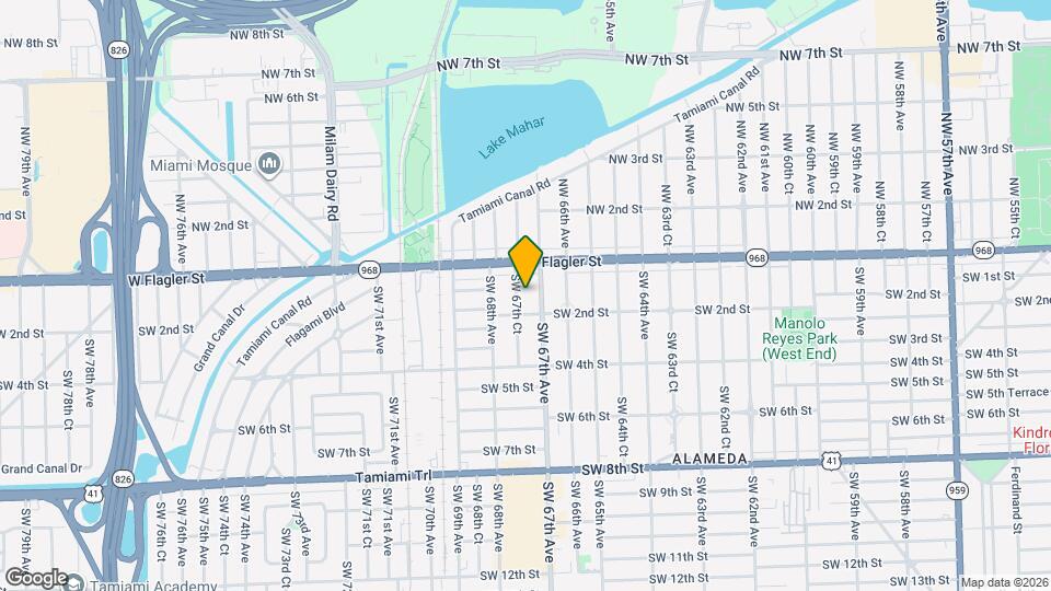 111 SW 67th Ct Map and Location Details