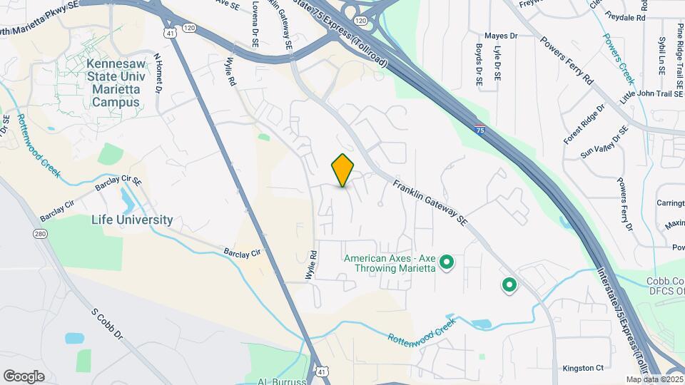 Briggs at Powers Park Map and Location Details