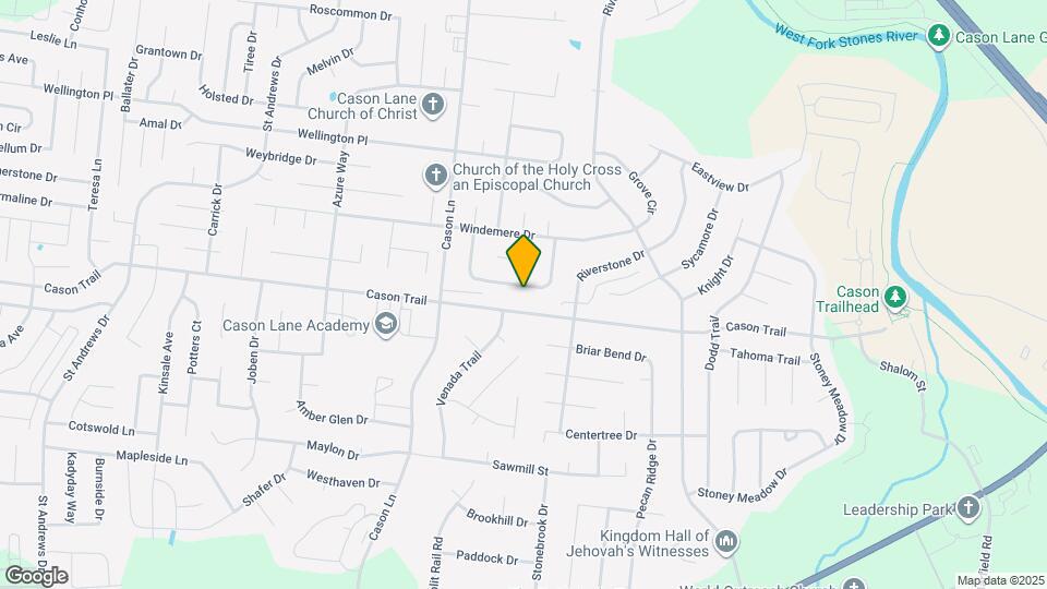 1502 Amberwood Cir Mapa y Detalles de la Ubicación