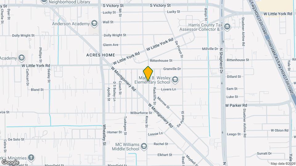 6719 Knox St Map and Location Details