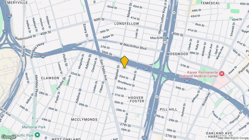 864-866 34th St Mapa y Detalles de la Ubicación