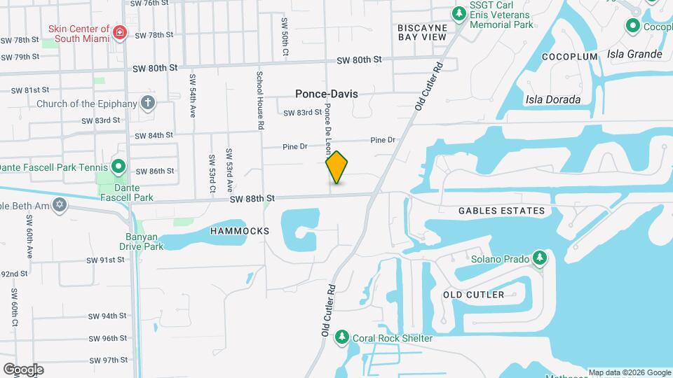 4895 SW 88th St Map and Location Details