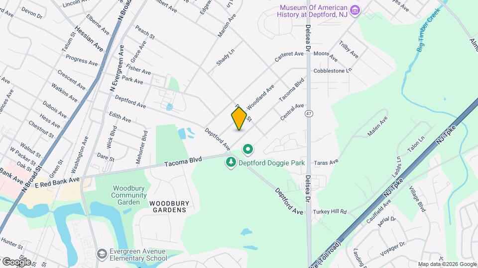 624 Tacoma Blvd Map and Location Details