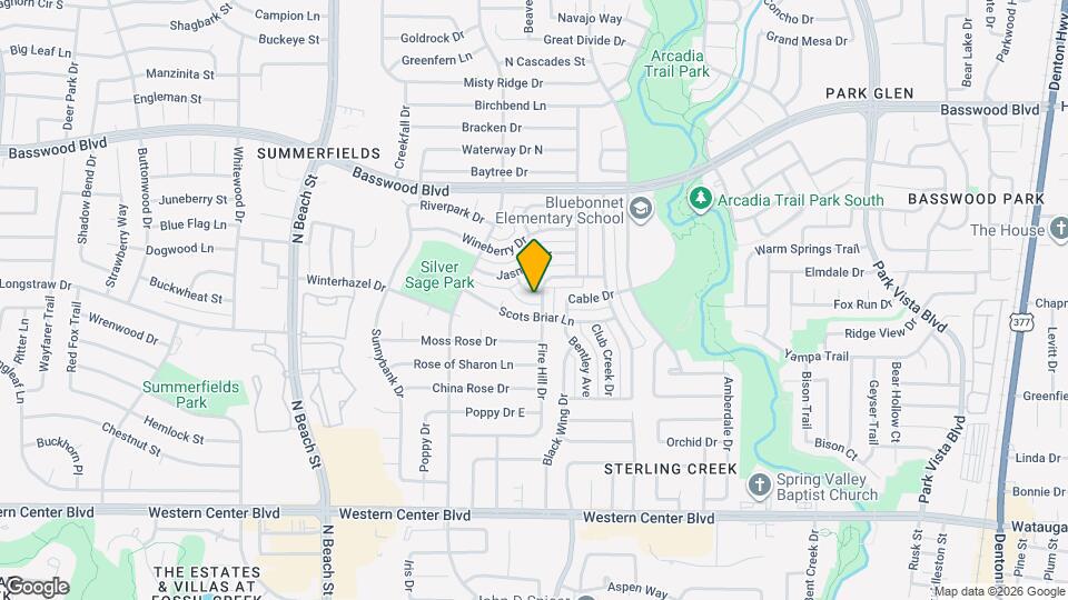 4724 Hibiscus St Map and Location Details