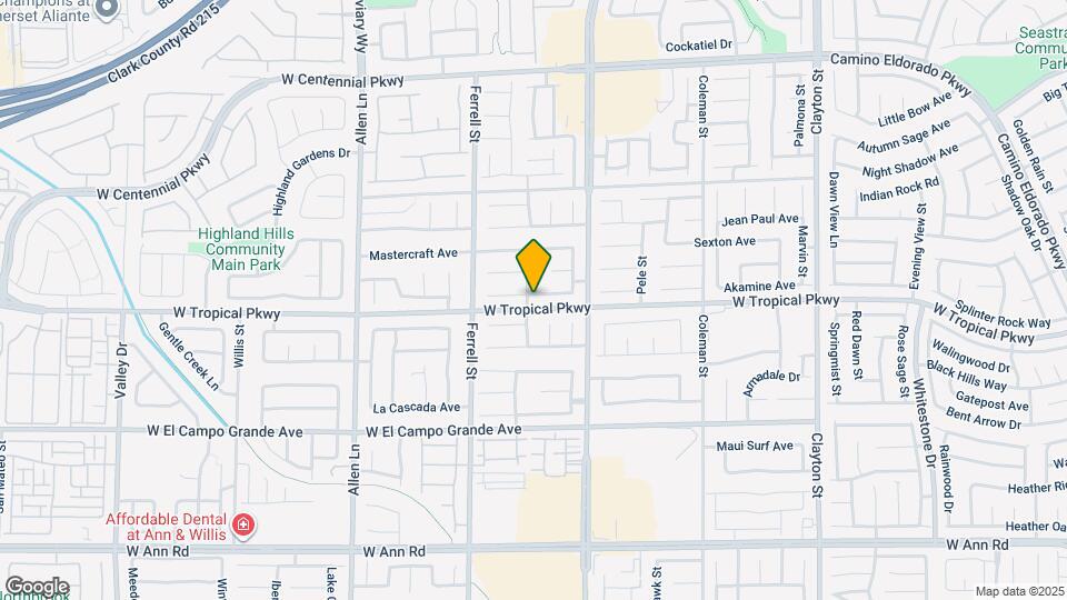 3021 Bayliner Ave Map and Location Details