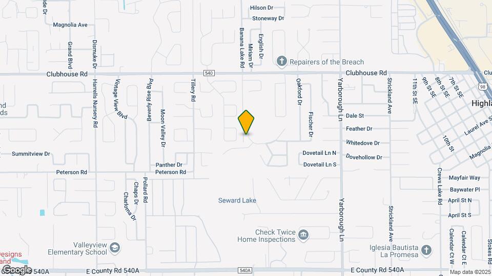 3445 Longview Ln Map and Location Details