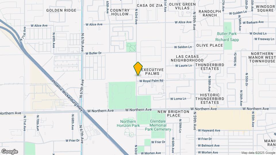 8304 N 62nd Dr Map and Location Details