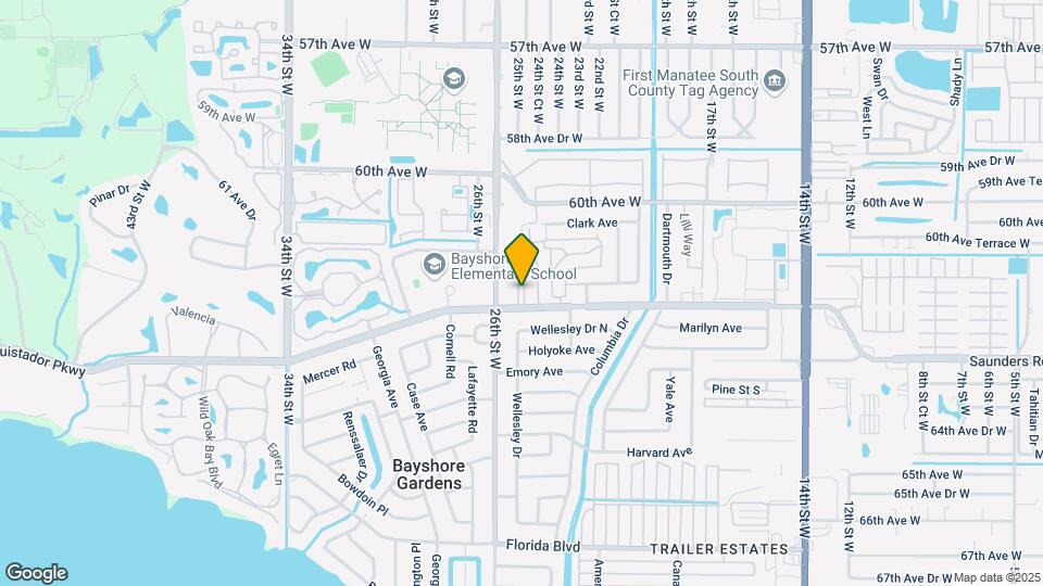 2515 Bayshore Gardens Pkwy Map and Location Details