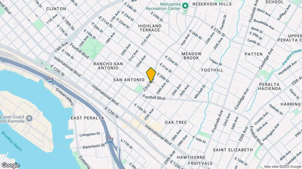 1736 23rd Ave Mapa y Detalles de la Ubicación