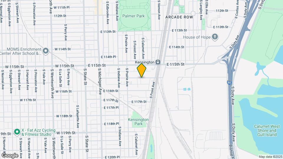 353 E Kensington Ave Map and Location Details