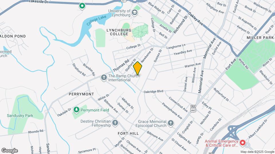 604 Edgar St Map and Location Details