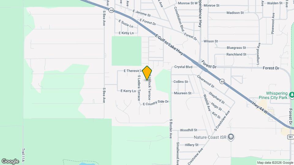 1440 S Hillock Terrace Map and Location Details