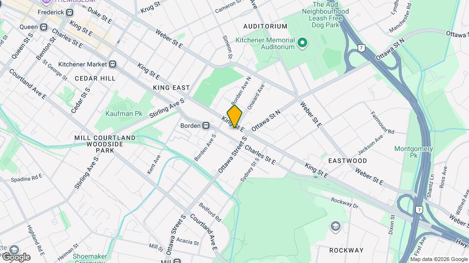 Eureka Map and Location Details