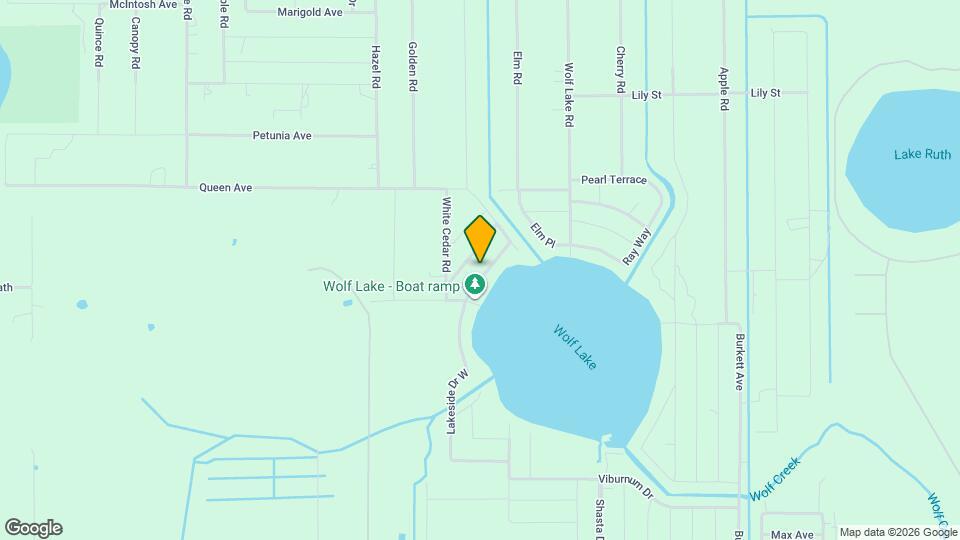 6321 Lakeside Dr W Map and Location Details