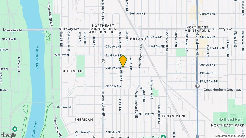 1927 NE 5th St Map and Location Details