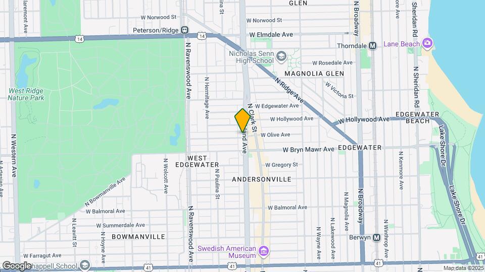 5630 N Ashland Ave Map and Location Details