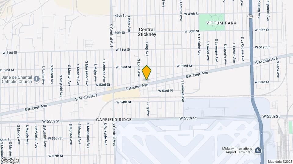 5778 S Archer Ave Map and Location Details