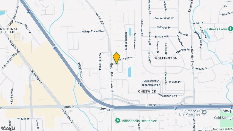 4110 Luxembourg Cir W Map and Location Details