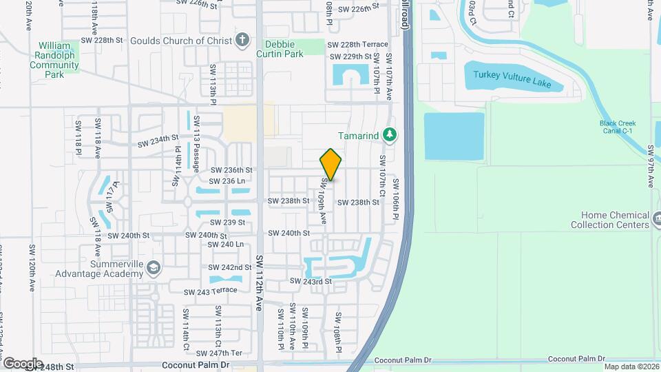 23706 SW 108th Pl Map and Location Details