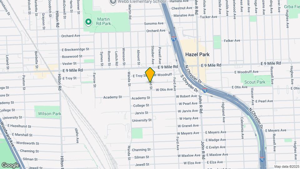 2022 E Saratoga St Map and Location Details