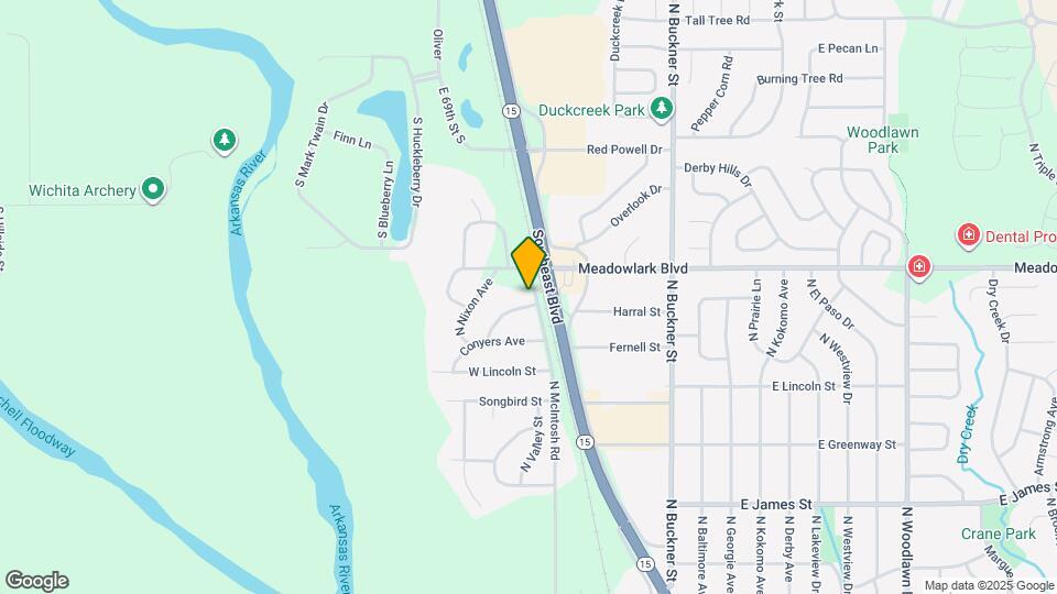 400 W Mahoney Dr Map and Location Details