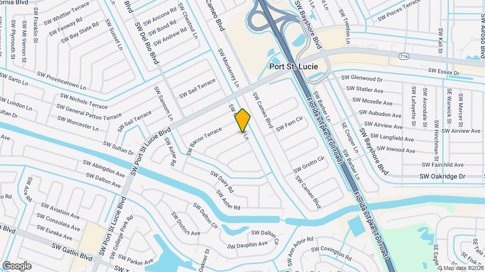 2510 SW Chestnut Ln Map and Location Details