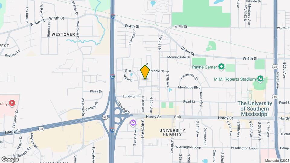 306 N 40th Ave Map and Location Details