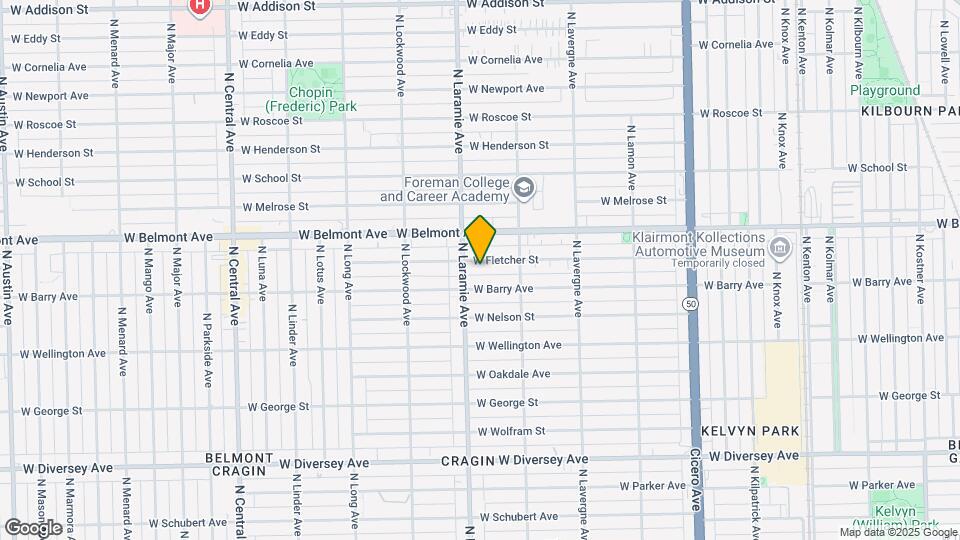 5143 W Fletcher St Map and Location Details