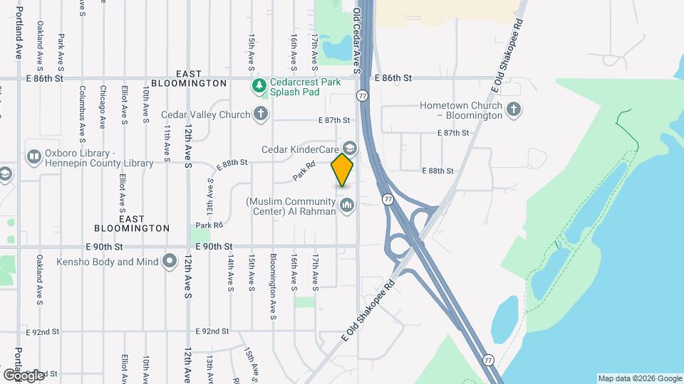 8837 18th Ave S Map and Location Details