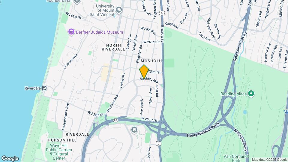 5730 Mosholu Ave Map and Location Details