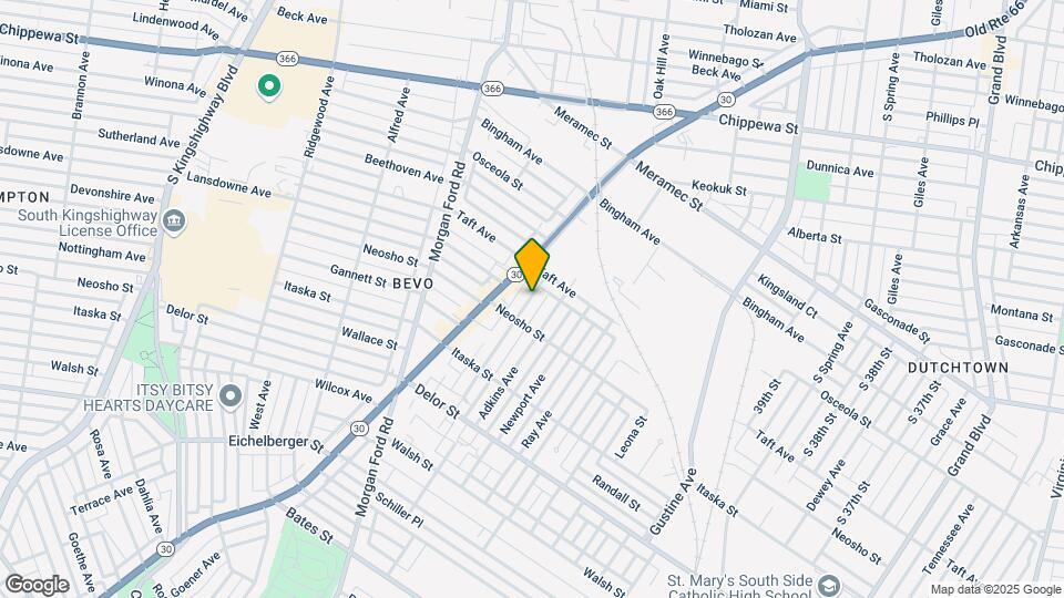 4550 Varrelmann Ave Mapa y Detalles de la Ubicación