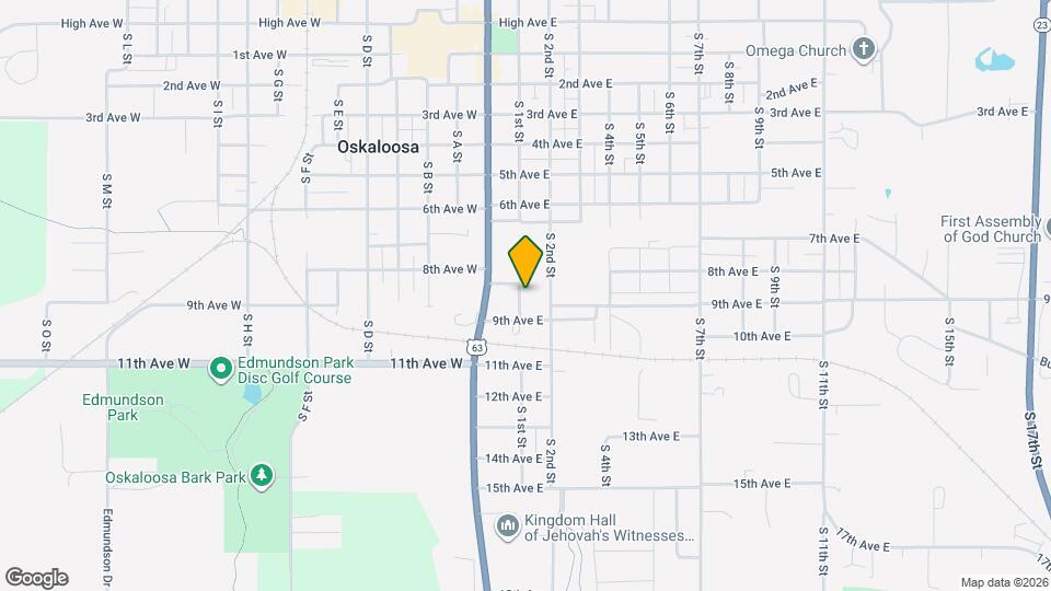 906 S 1st St Map and Location Details