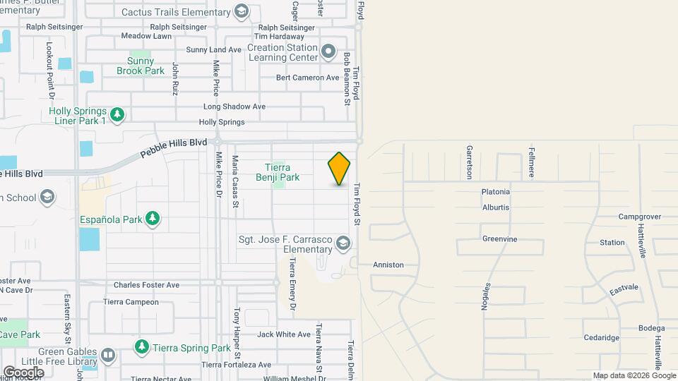 14936 Tierra Haven Ave Map and Location Details