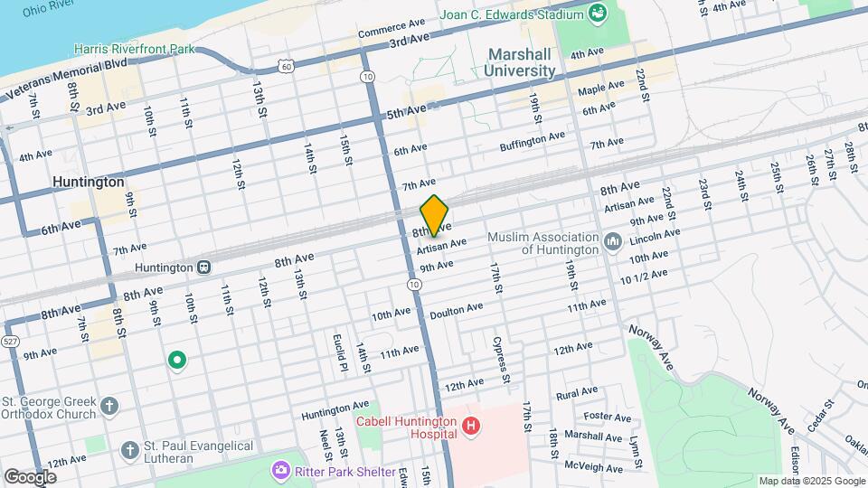 1614-1628 Artisan Ave Mapa y Detalles de la Ubicación