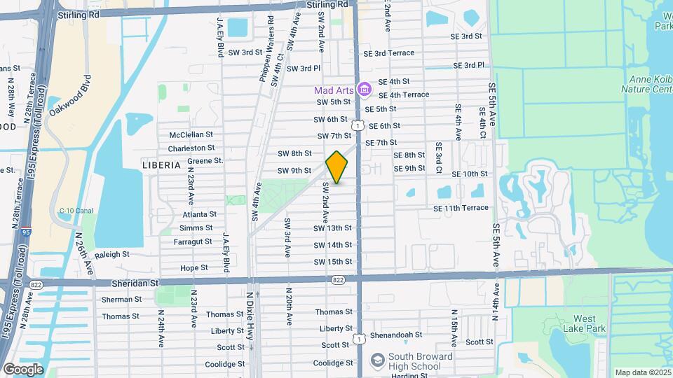 42 SW 11th St Map and Location Details
