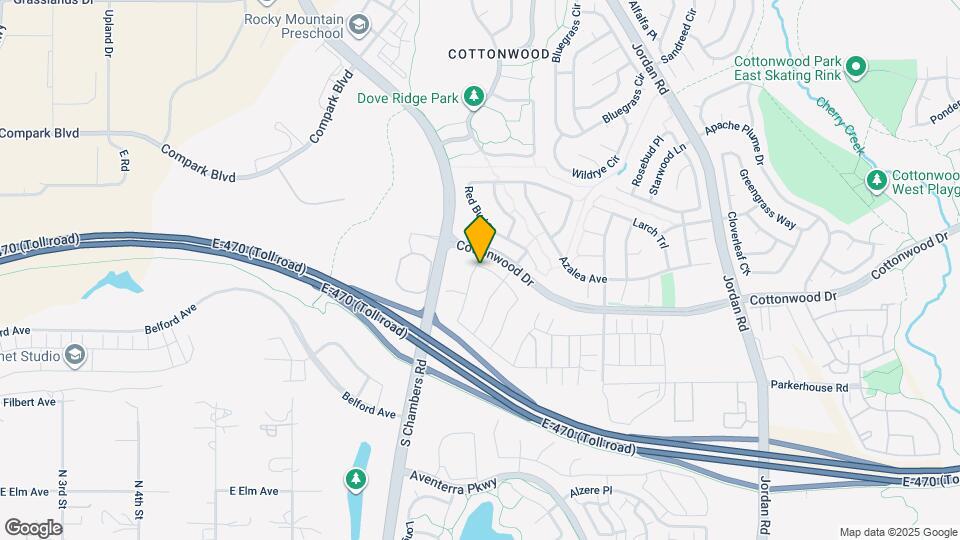 8900 Birch Run Ln Map and Location Details