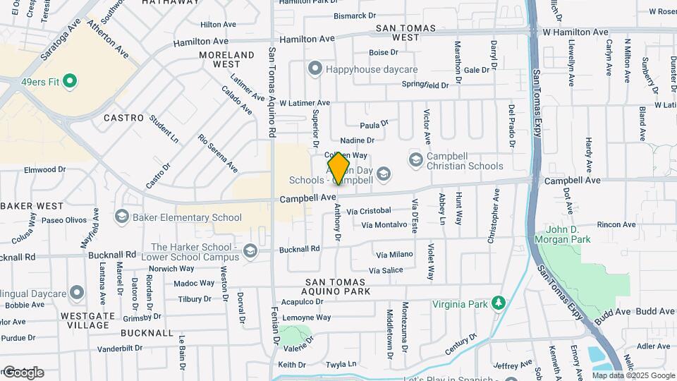 DeAnza Apartments Mapa y Detalles de la Ubicación