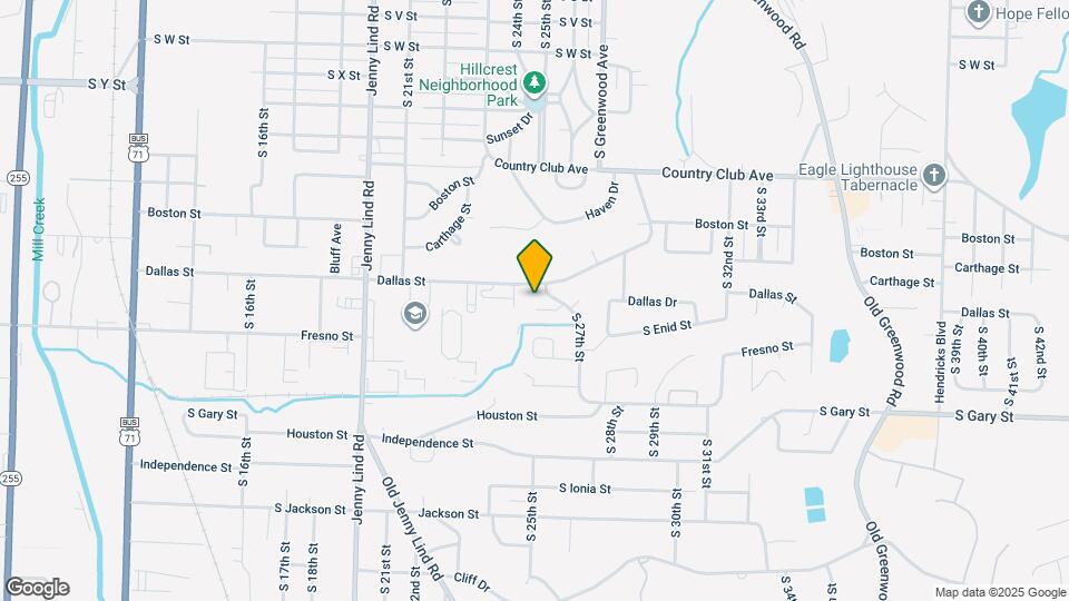 2507 Dallas Cir Map and Location Details