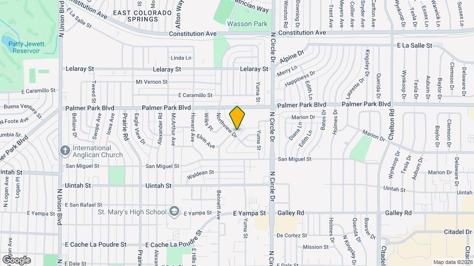 1331 Northview Dr Map and Location Details