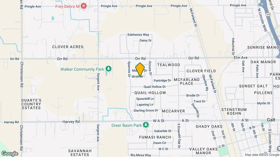 224 Wren Dr Map and Location Details