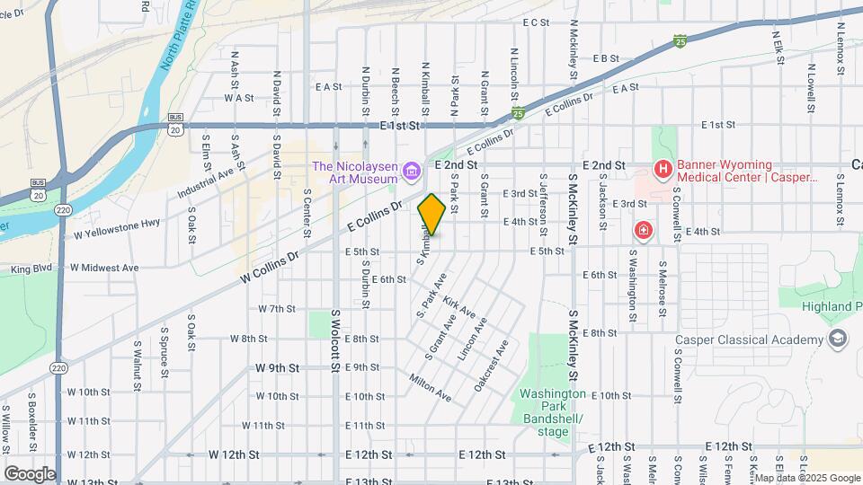 433 S Kimball St Map and Location Details