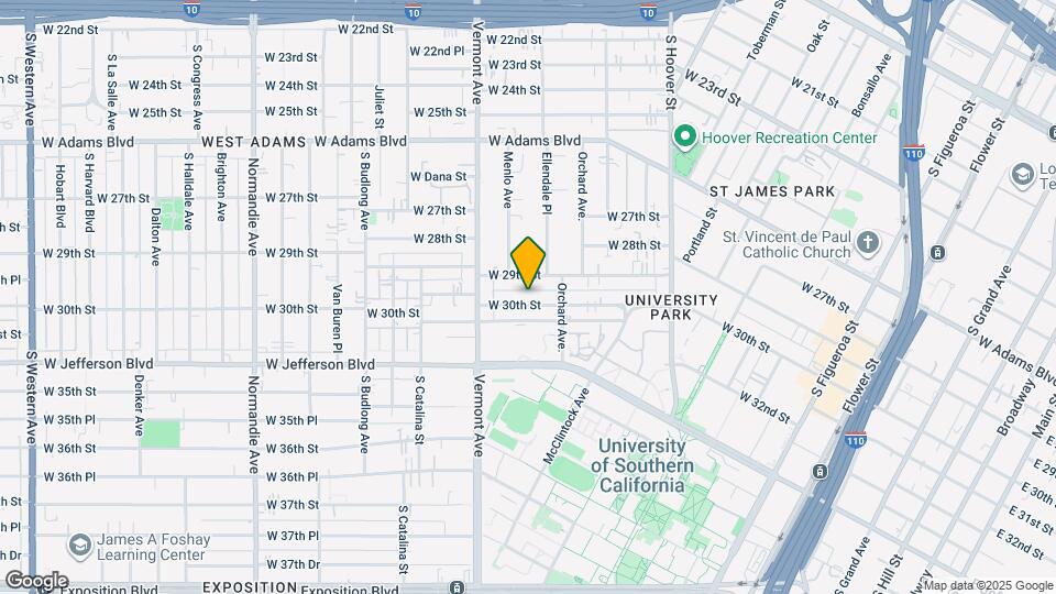 1221 W 30th St Map and Location Details